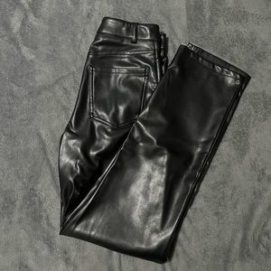 Dynamite Gisele Faux Leather Pants (Melina dupe) size 2